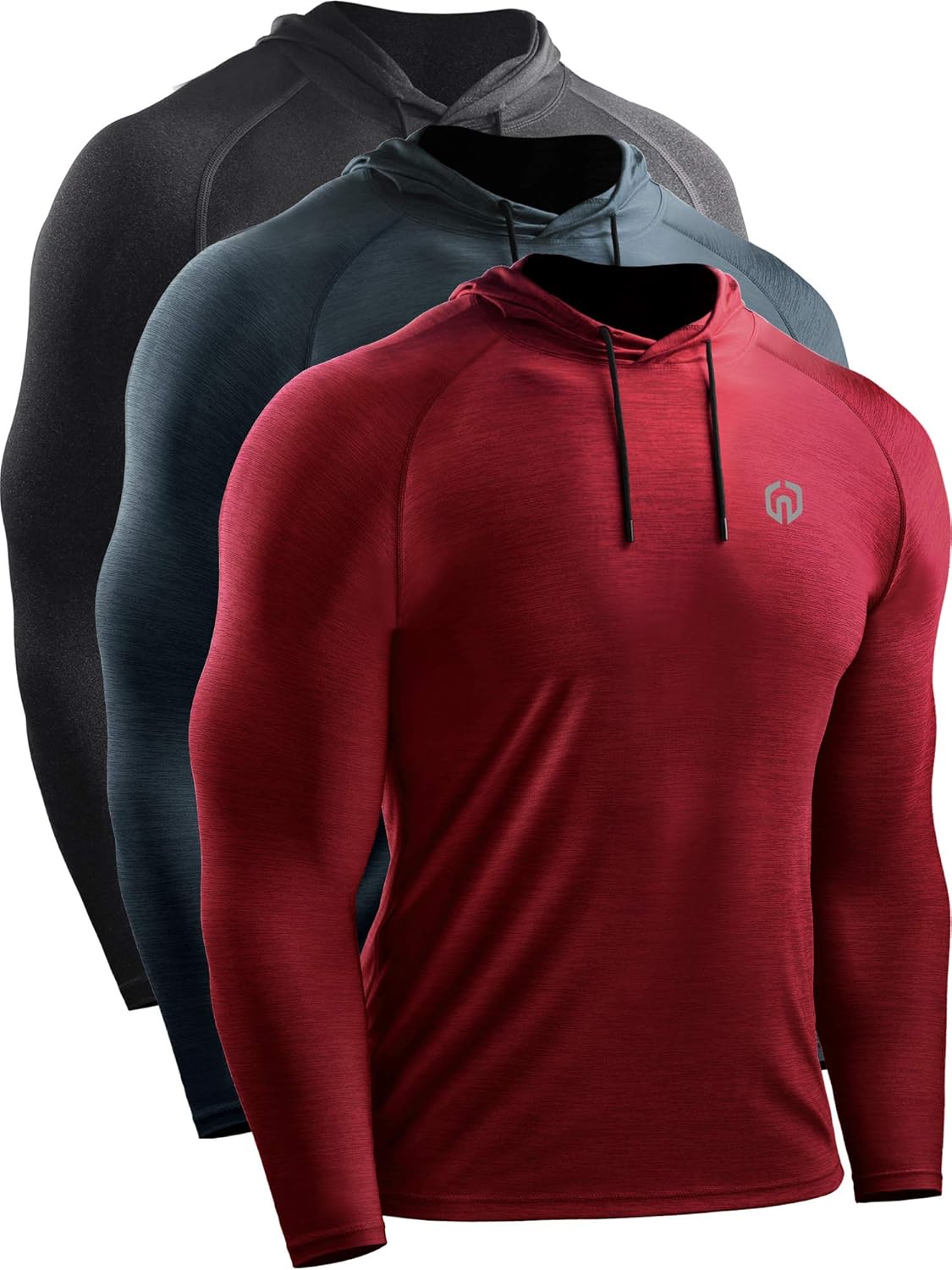 NELEUS mens Soft Quick Dry Workout Shirt for Active Lifestyle