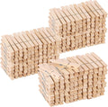 500pcs Large Wooden Clothespins - Heavy Duty Wood Pegs for Laundry