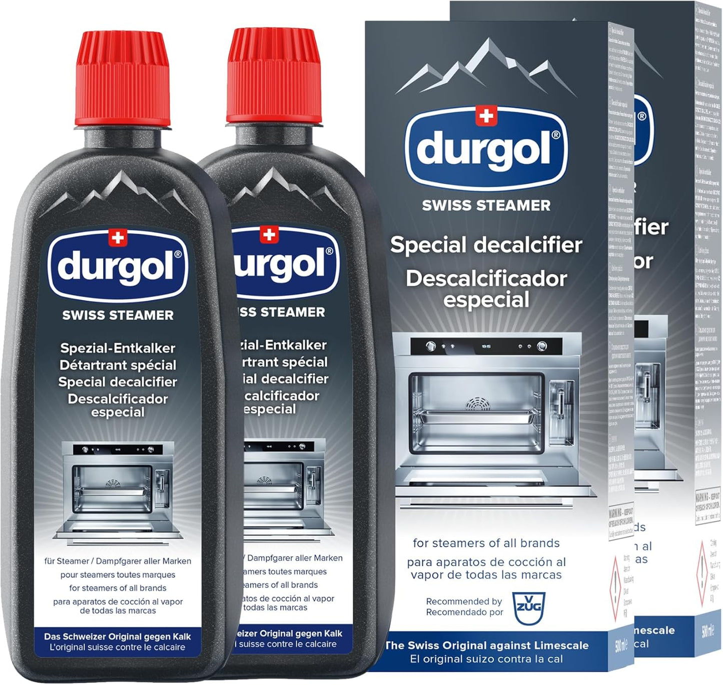Durgol Swiss Steamer: Powerful Limescale Remover for Ovens