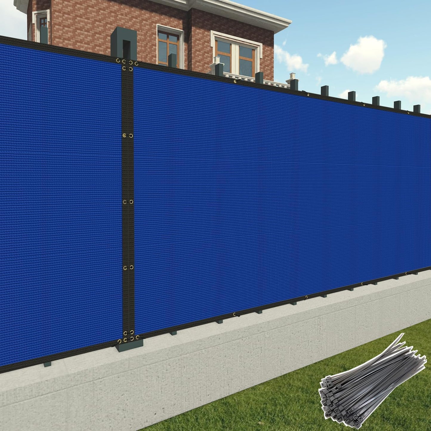 Patio Privacy Screen Fence 5ft x 25ft for Outdoor Spaces