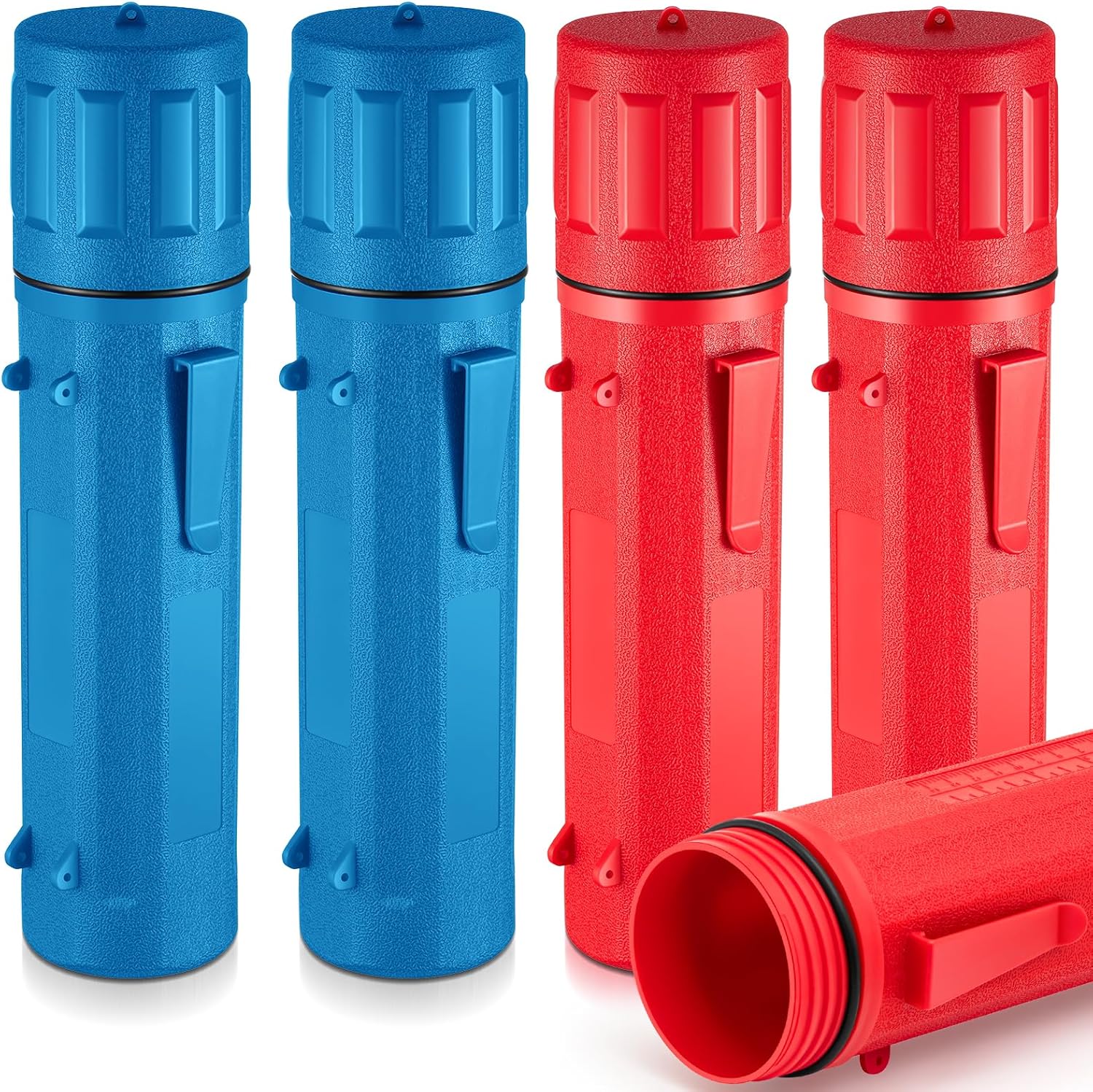 Zonon 4 Pcs Electrode Rod Storage Tube for Welding Rods