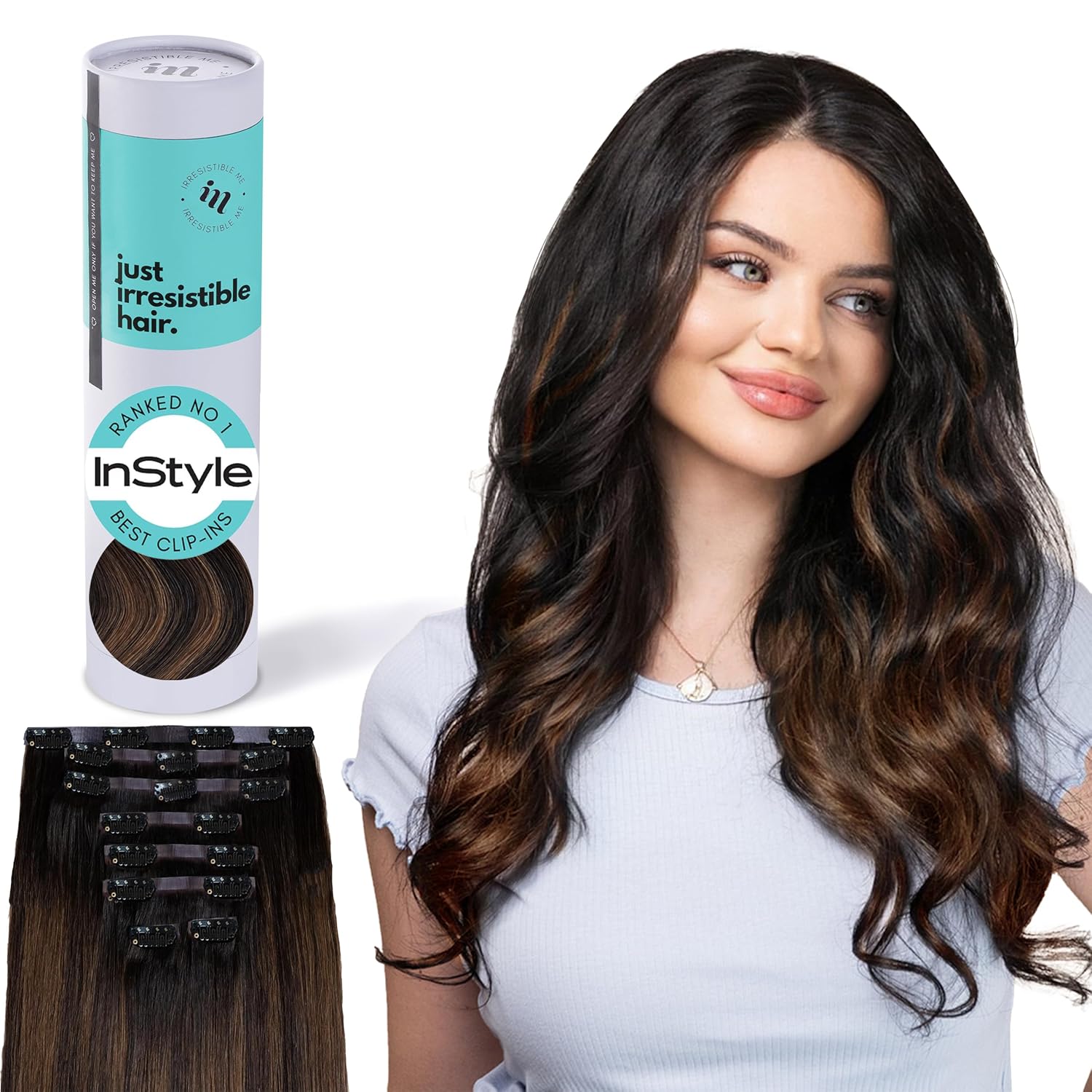 Irresistible Me Real Human Hair Extensions for Length & Volume