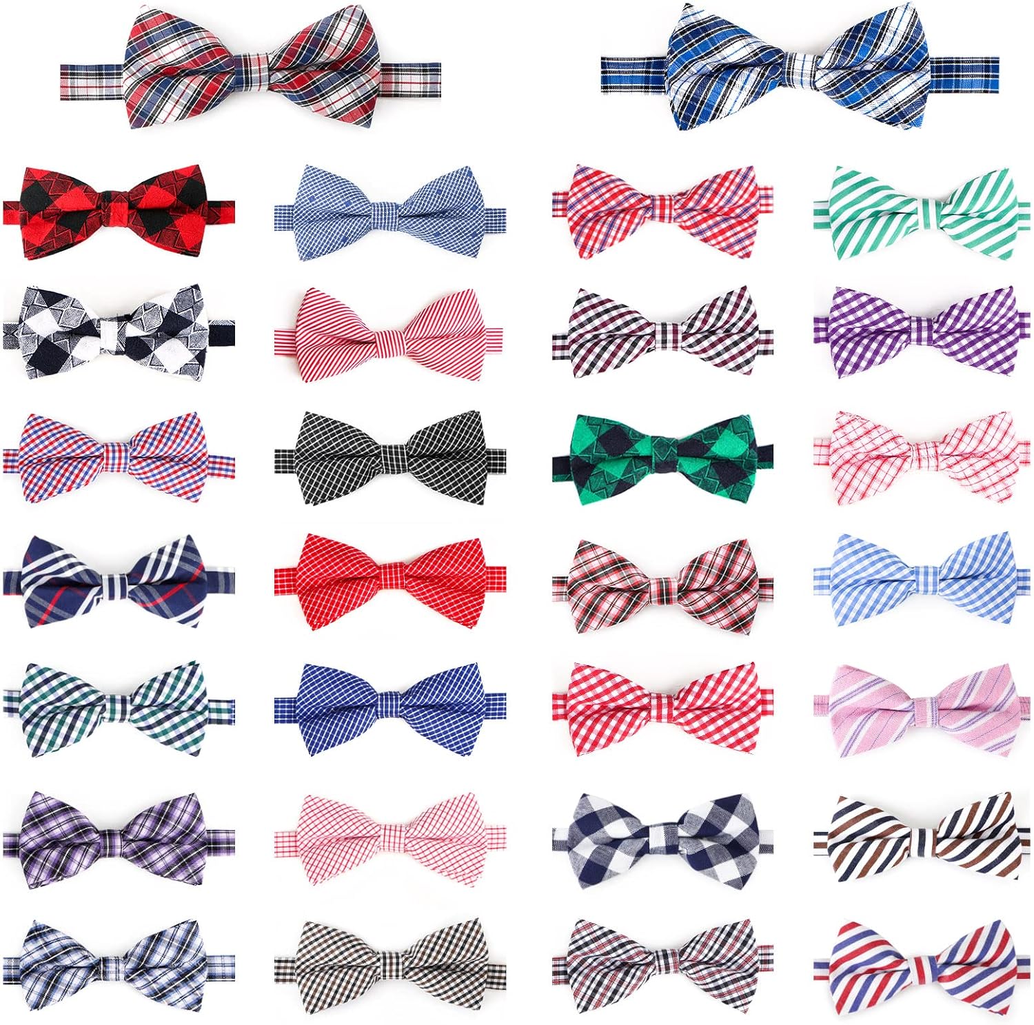 Segarty Dog Bow Tie Set - 30 PCS Stylish Pet Accessories