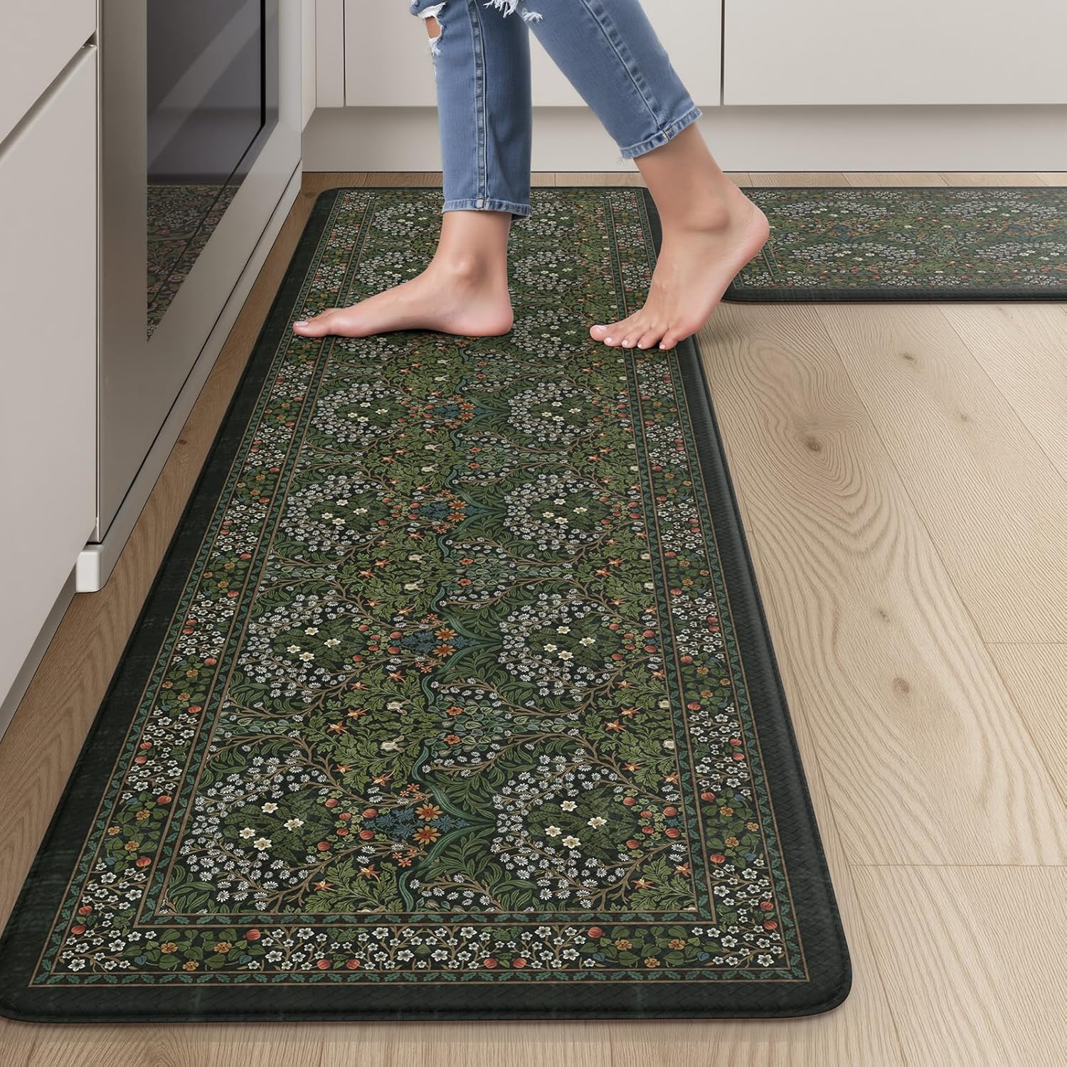 Cushioned Anti Fatigue Kitchen Mats for Comfort and Safety