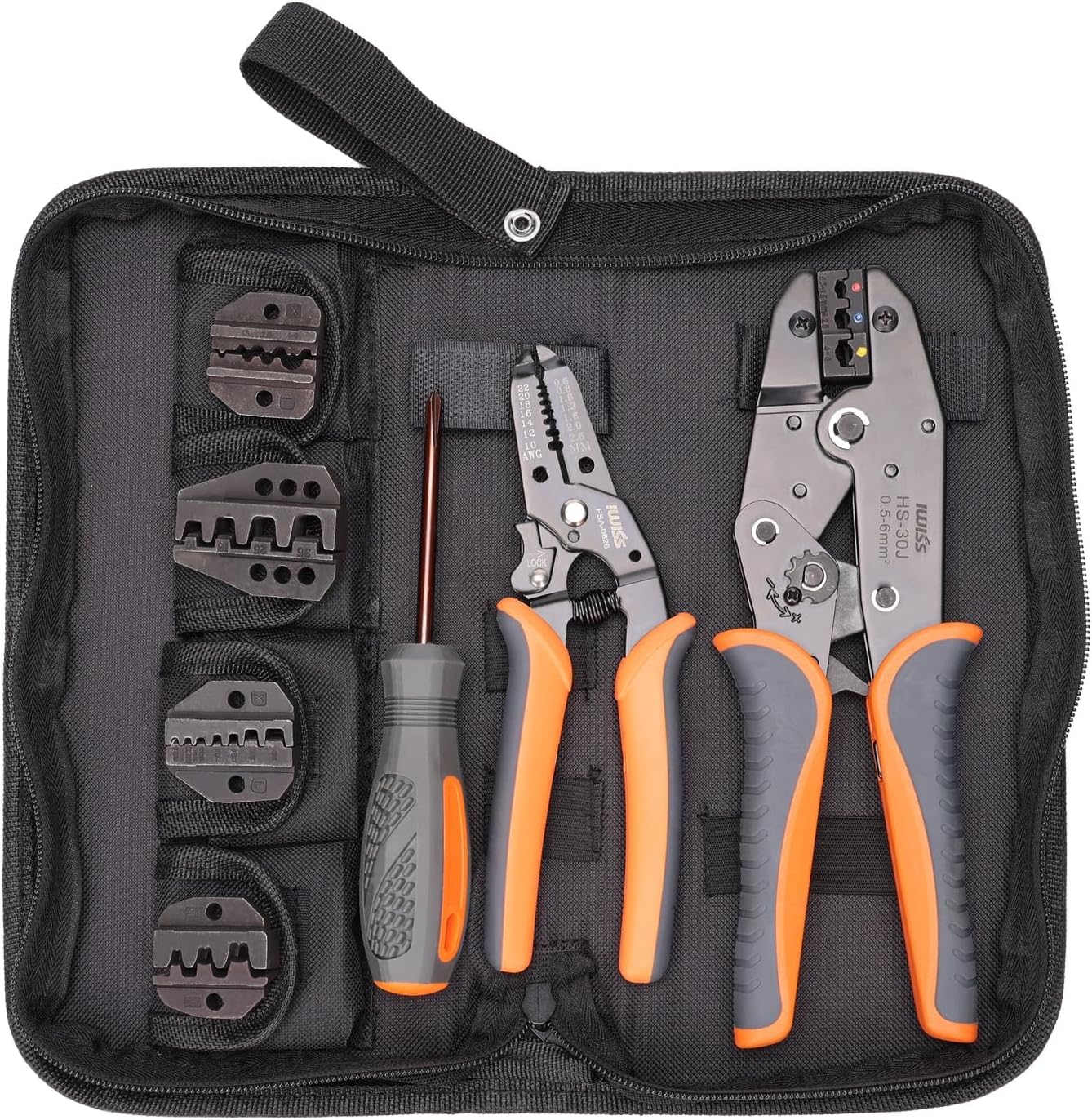 iCrimp Ratchet Wire Crimping Tool Set for Insulated Terminals