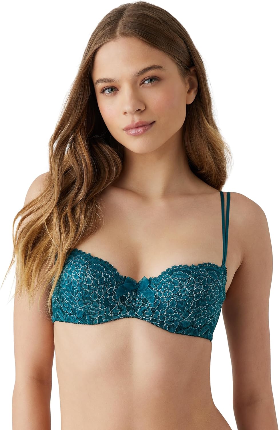 Ciao Bella Lightly Padded Balconette Underwire Bra for Comfort