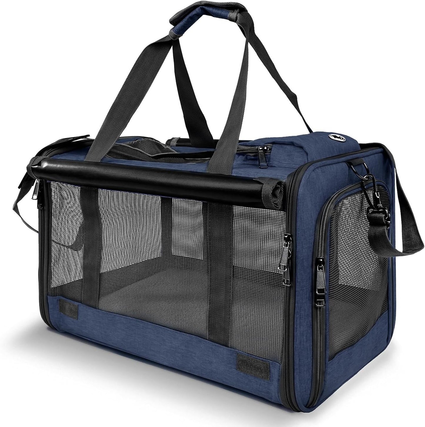 Medium Cat Carrier for Large Cats and Small Dogs - Comfy Travel