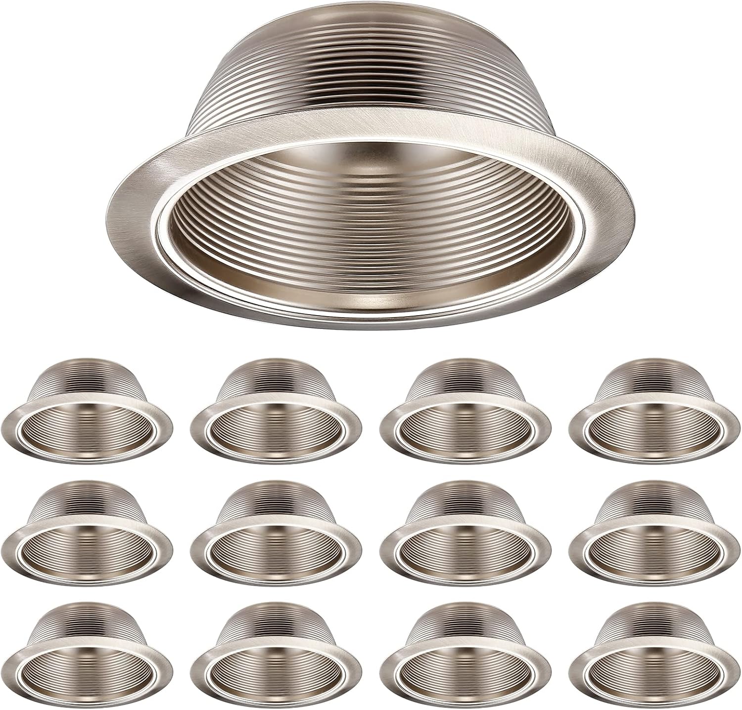 Stylish 6 Inch Recessed Light Trim for Modern Decor Needs