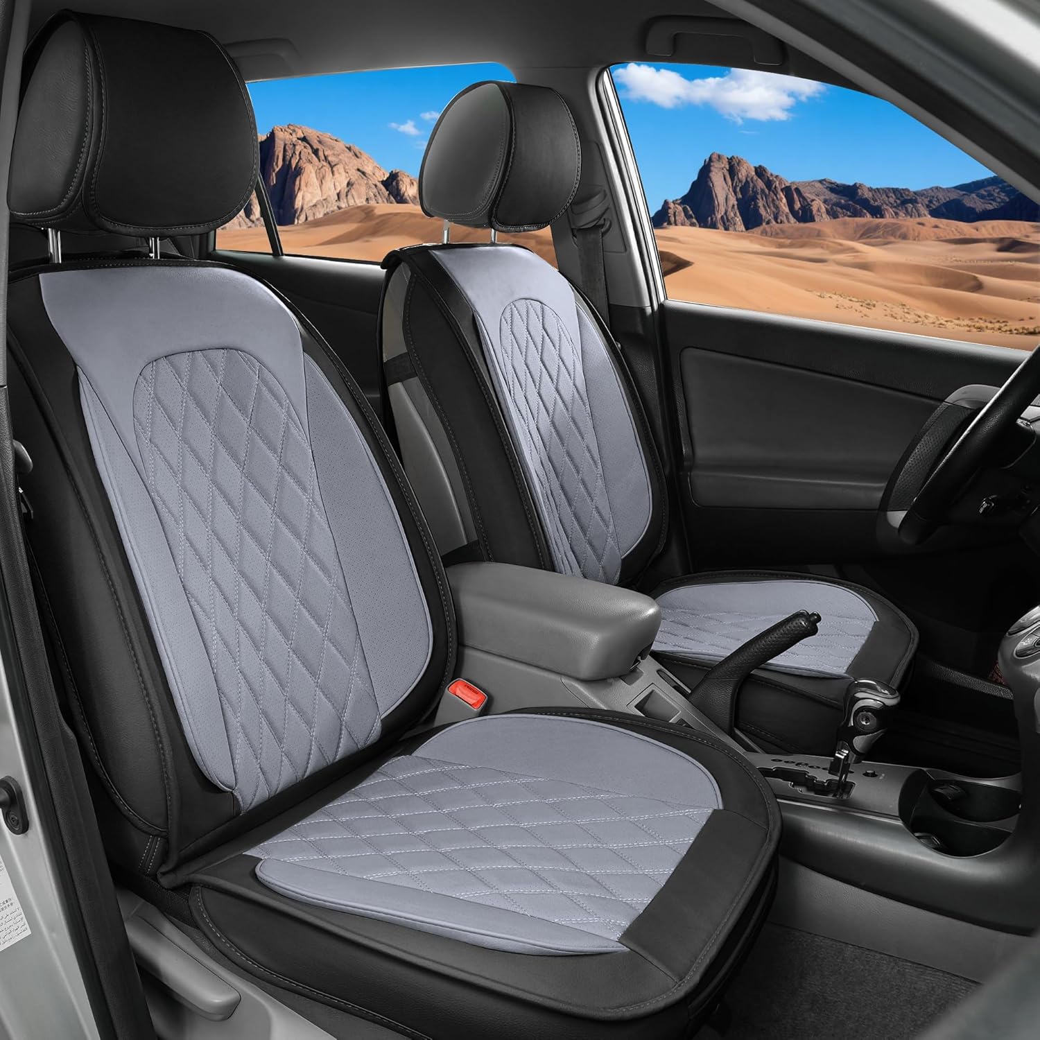 LINGVIDO Car Seat Covers: Premium Nappa Leather Full Set