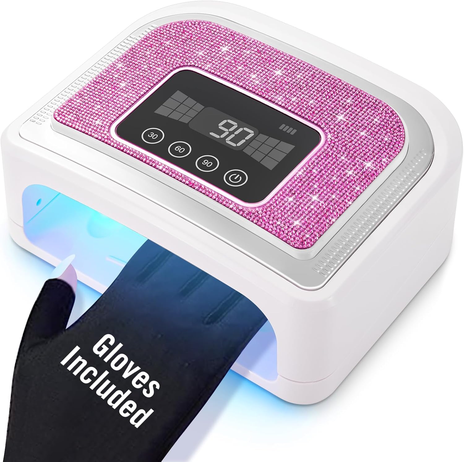 Cordless Nail Lamp for Gel Nails with 4 Timer Modes and More