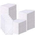 50 Count Birdseye Cloth Diapers 27 x 27 in - Large Reusable Pack
