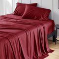 Bedsure King Size Cooling Bamboo Sheets Set - Silky, Breathable Fit
