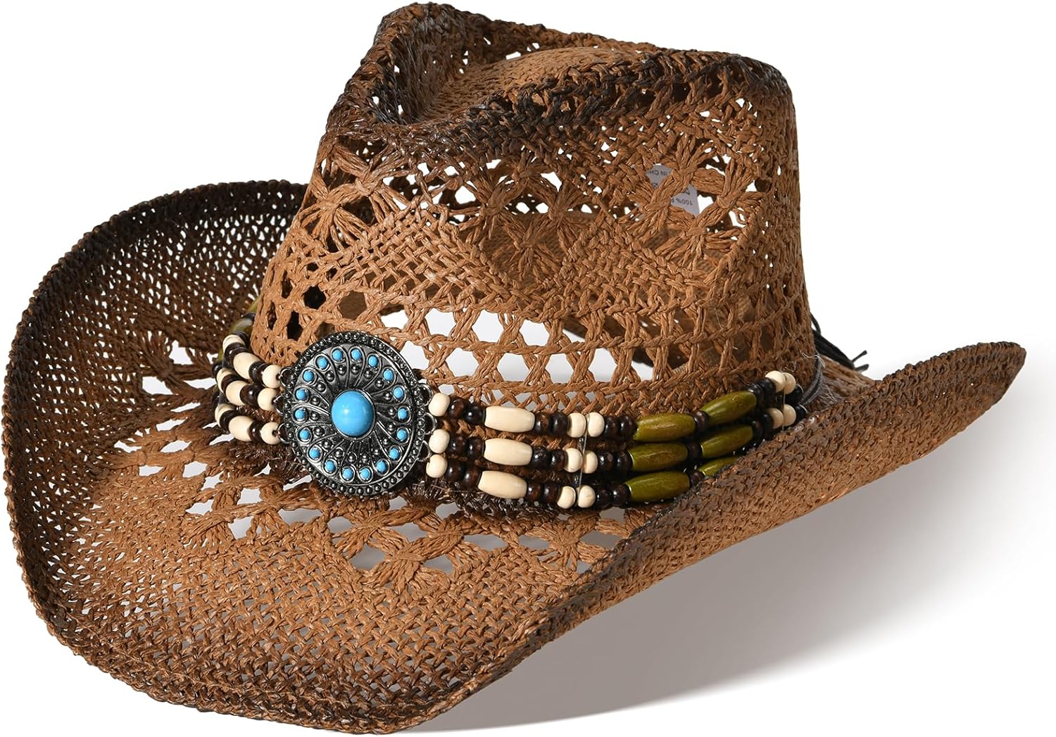 Stylish Straw Cowboy Hat for Men and Women - Summer Essential