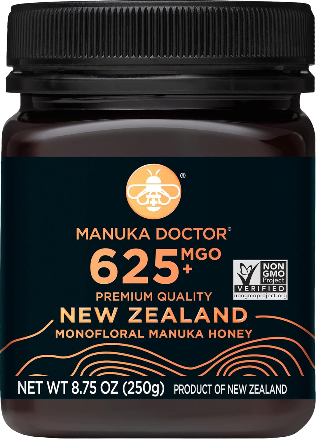 MGO 625+ Manuka Honey Monofloral - Pure New Zealand Honey