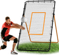 Volleyball Rebounder Net 7x4 ft Training System - Adjustable Bounce