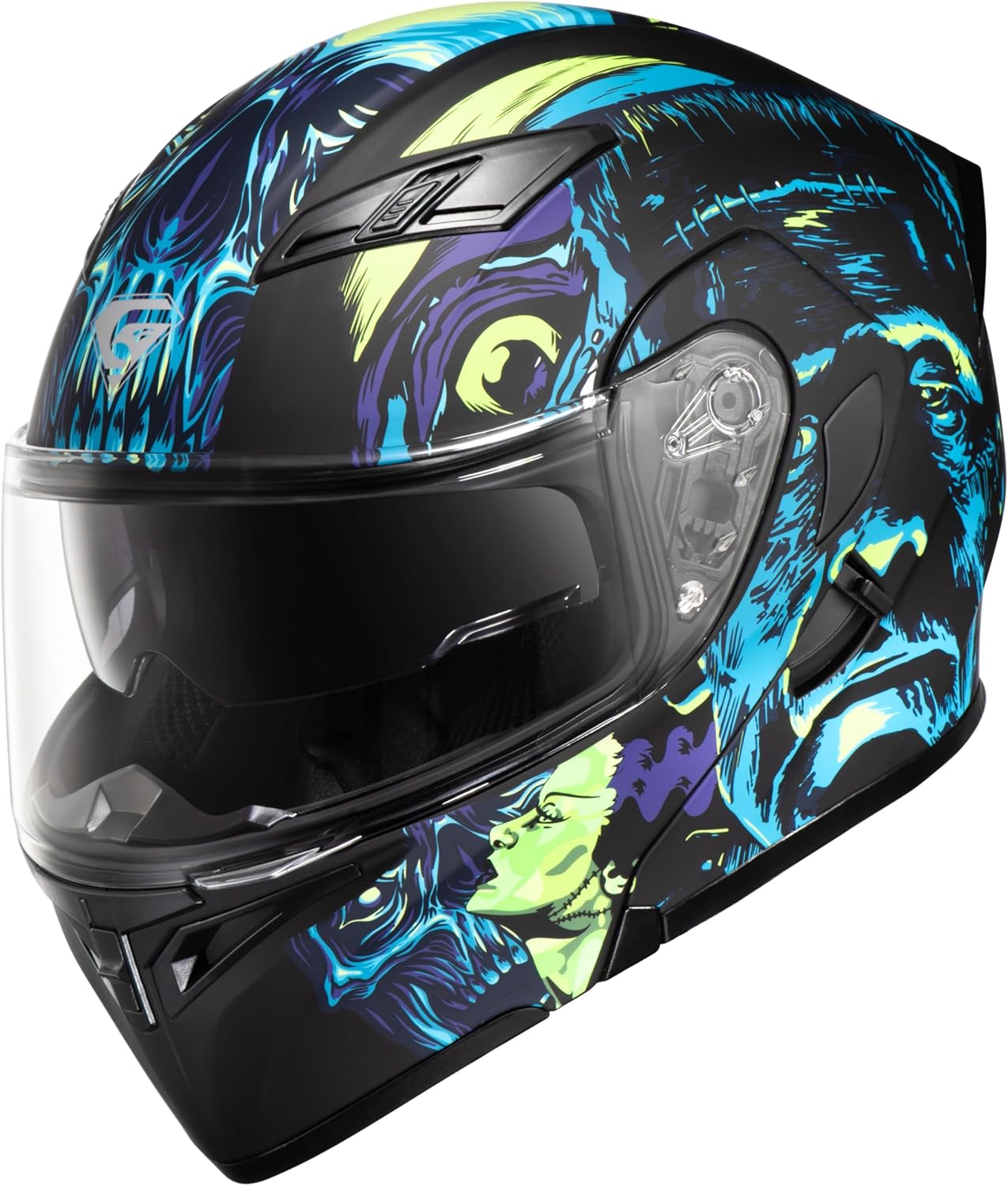 KYPARA Motorcycle Dual Visor Modular Full Face Helmet Review