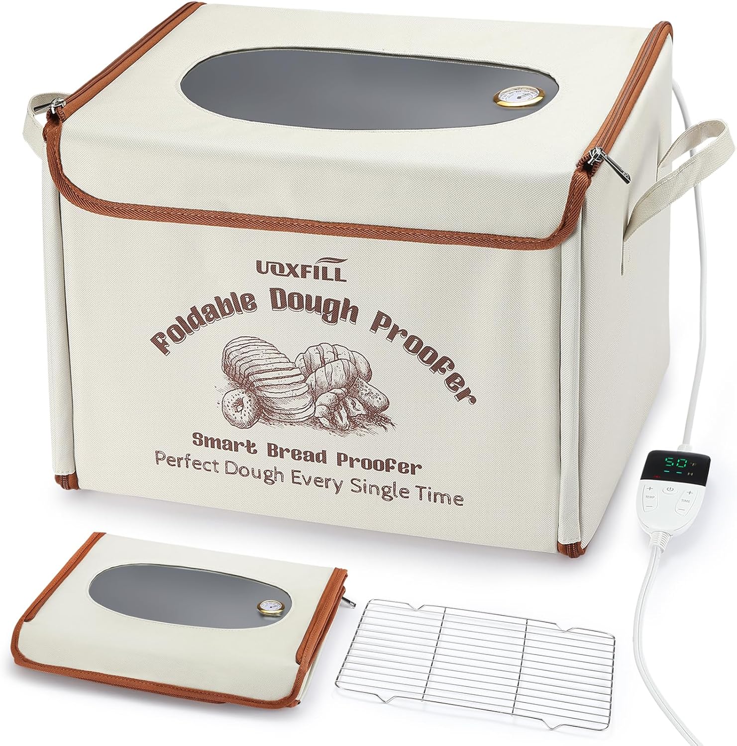 Folding Bread Proofing Box with Temp Control for Perfect Dough
