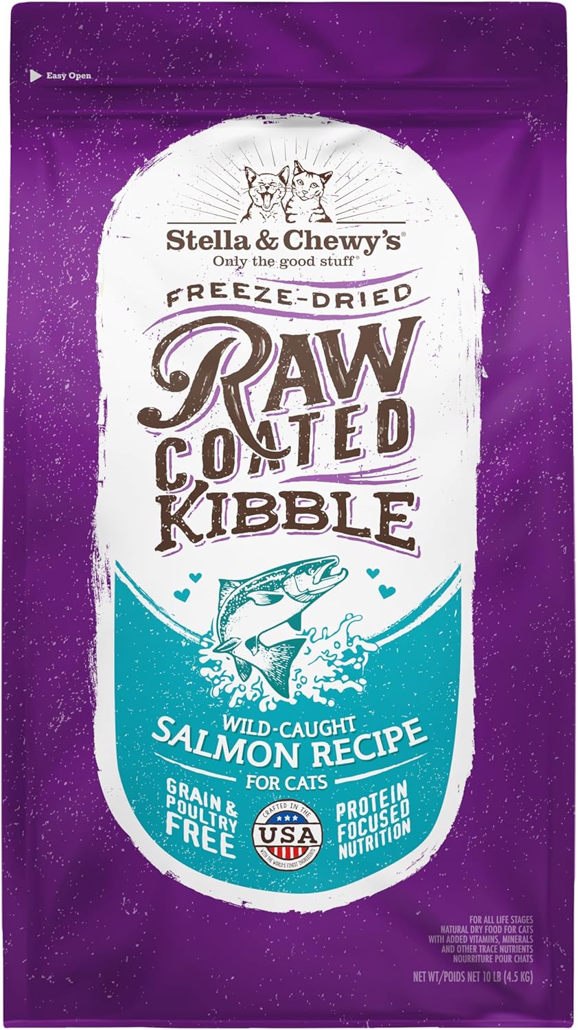 Stella & Chewy's Raw Coated Cat Food - High Protein Kibble