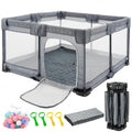 Foldable Baby Playpen: Portable Fun Zone for Kids (50X50)