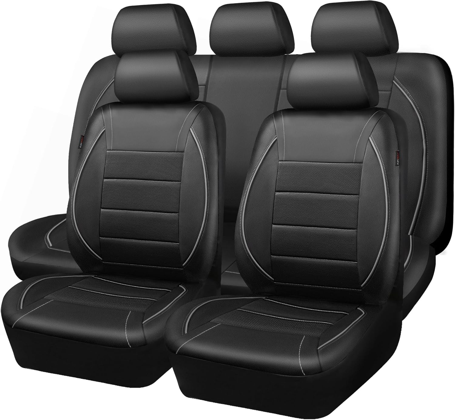 CAR PASS Universal Reflect Piping Leather Car Seat Covers Review