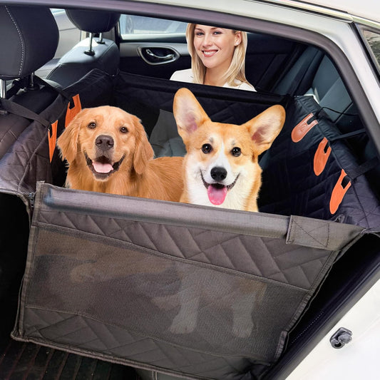 SECOAT Dog Car Seat: Safe & Comfortable Ride for 2 Dogs Under 60 lbs