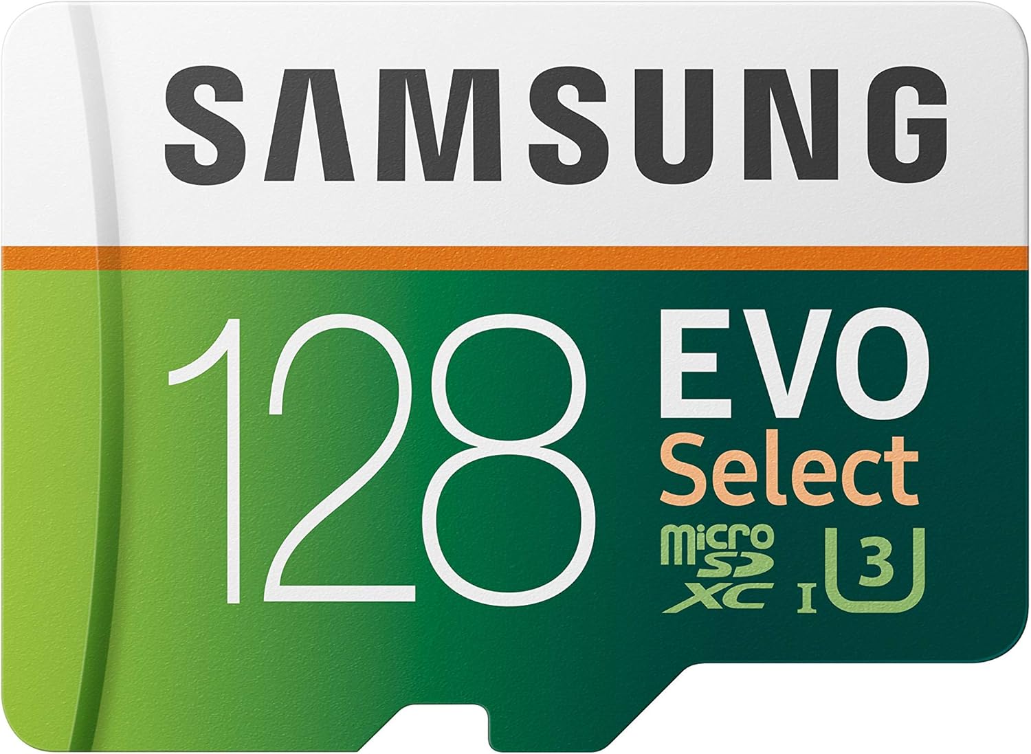 SAMSUNG EVO Select 128GB MicroSDXC: 4K UHD Speeds!