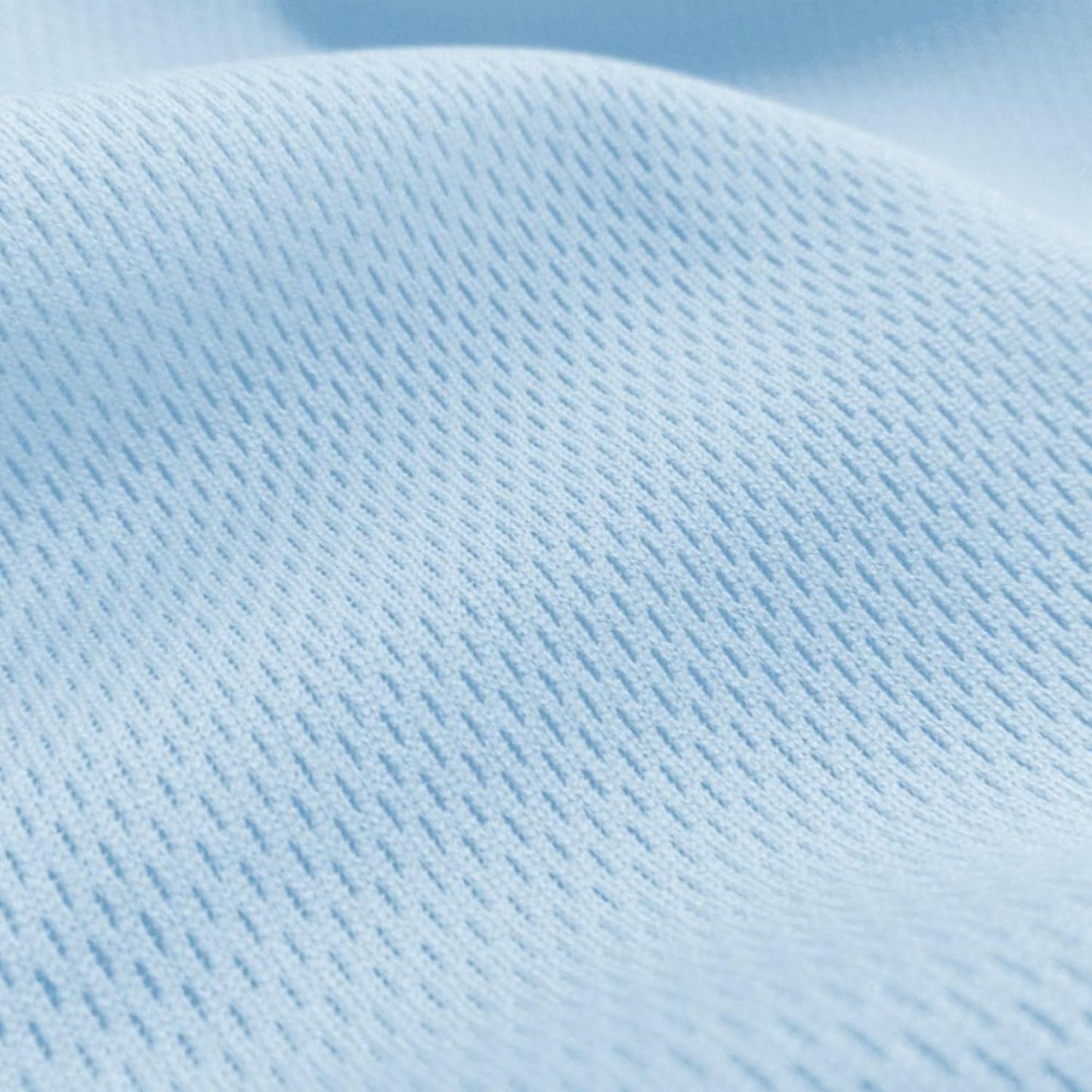 Pico Textiles 15 Yards Bolt Sky Blue Dimple Mesh Jersey Fabric