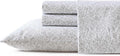Queen Cotton Sateen Sheet Set - Buttery-Soft Tierney Grey