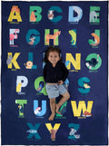 ABC Rug for Kids XL 80in x 60in - Perfect for Learning Fun