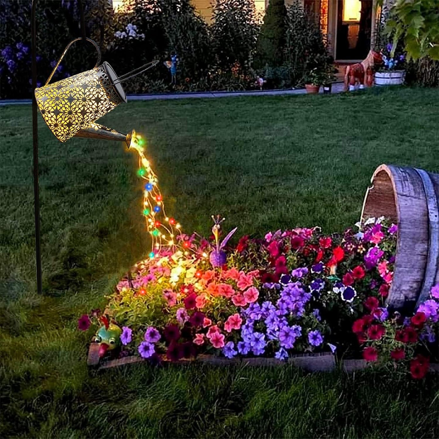 Solar Watering Can Lights for Outdoor Garden Decor and Gifts