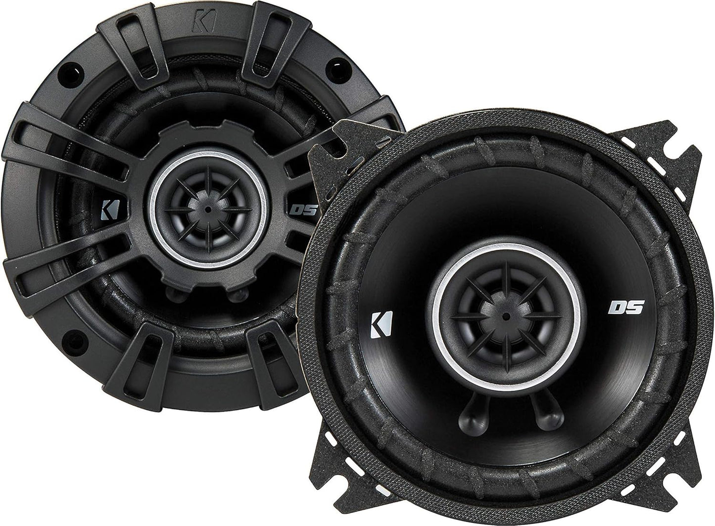 KICKER DSC40 4-Inch Coaxial Speakers with 120W Peak Power