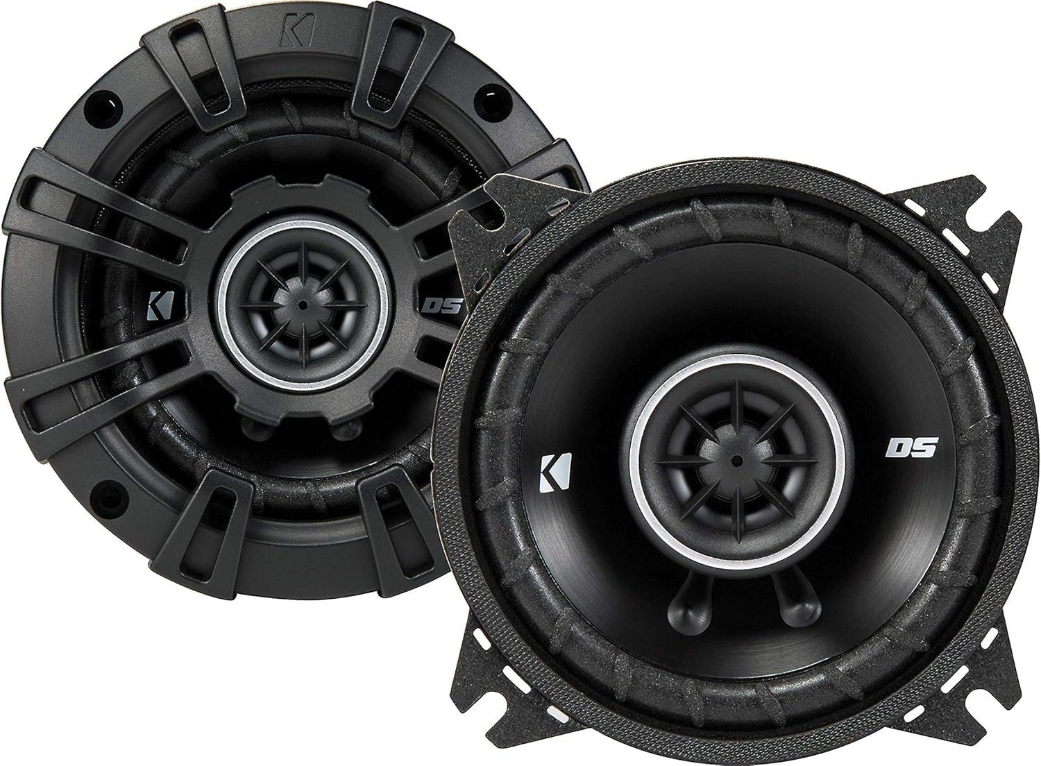 KICKER DSC40 4-Inch Coaxial Speakers with 120W Peak Power