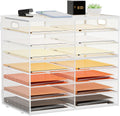 Marbrasse 8 Tier Desktop Literature Organizer for Home Office