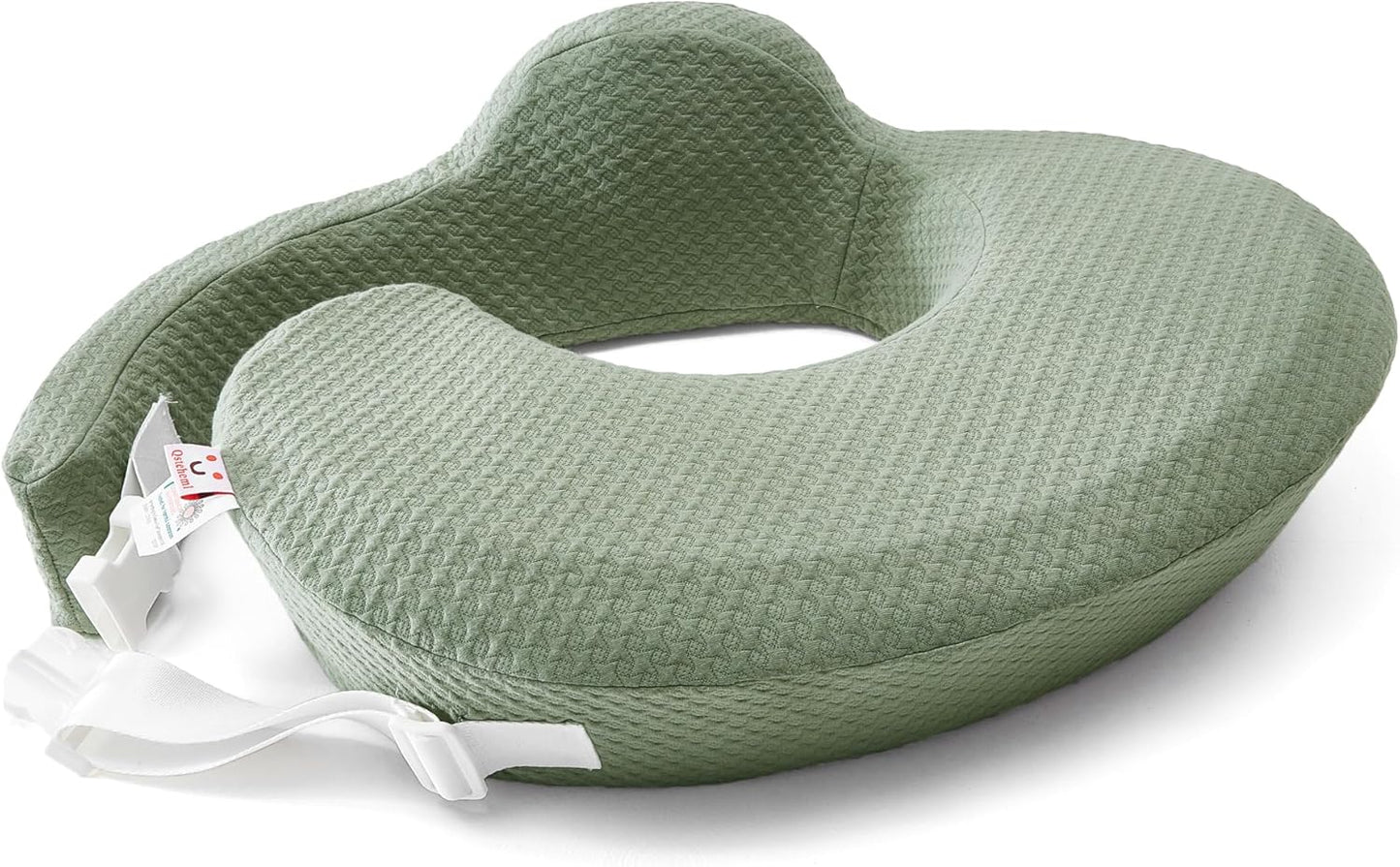 QSTEHEML Nursing Pillow for Breastfeeding with Adjustable Support