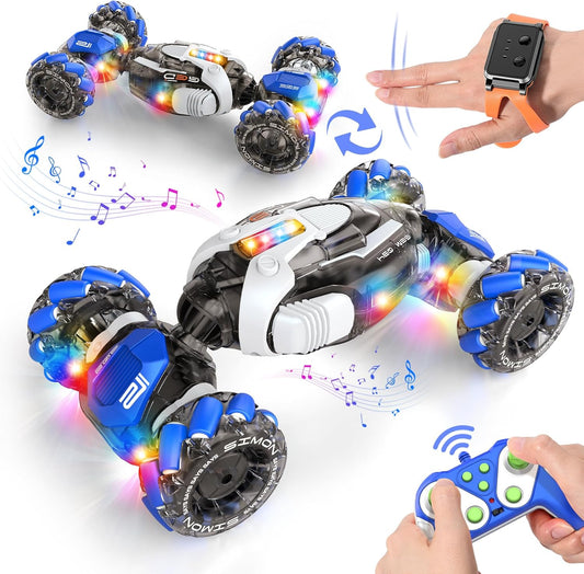 Nicella Hand-Controlled Stunt Car - Transforming Fun!