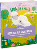 Recordable Book for Children God Made You Wonderful - Keepsake Story