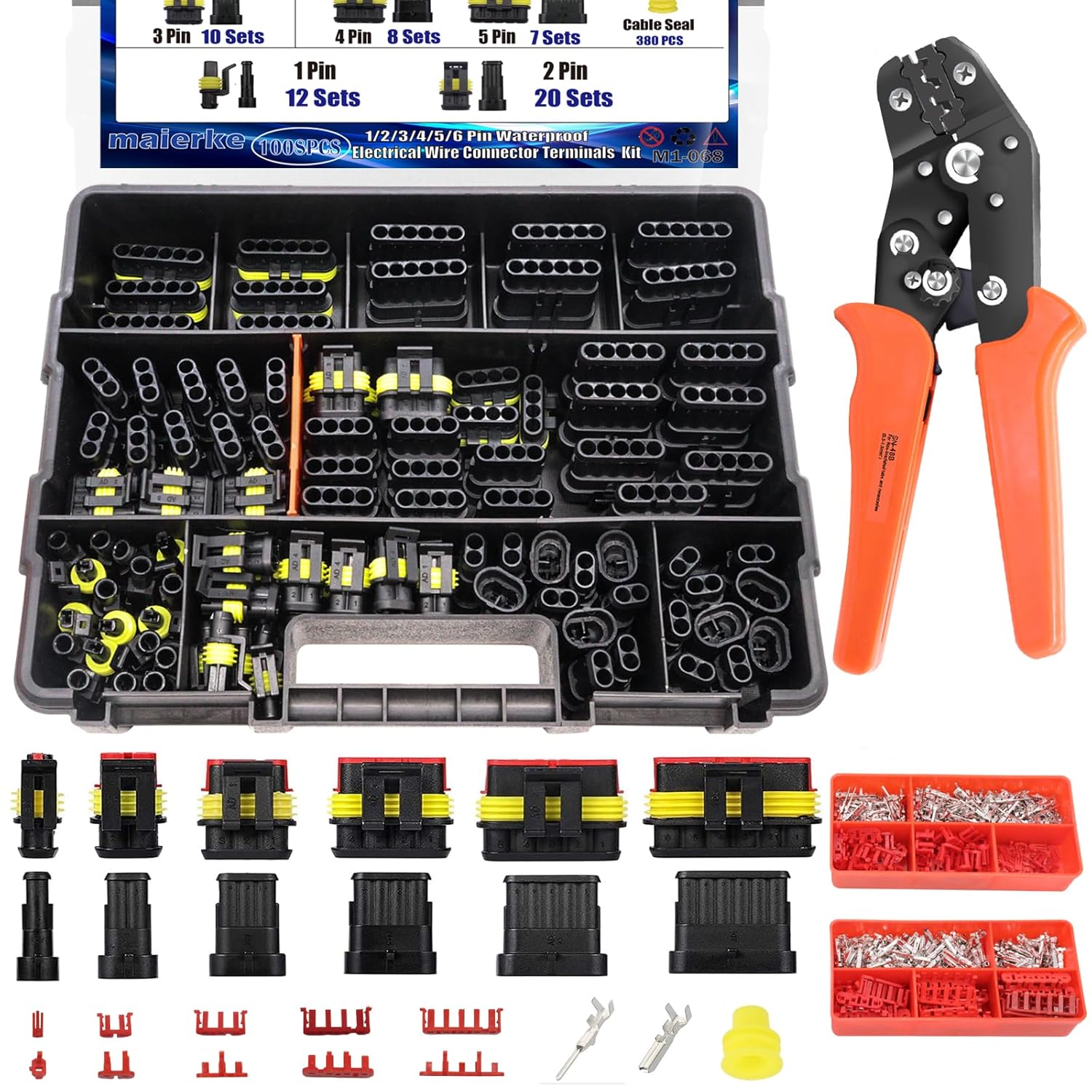 1008PCS Waterproof Automotive Electrical Connectors Kit Review