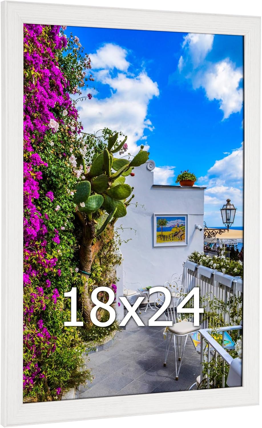 18x24 Wood Frame Natural Woodgrain Rustic Picture Frame