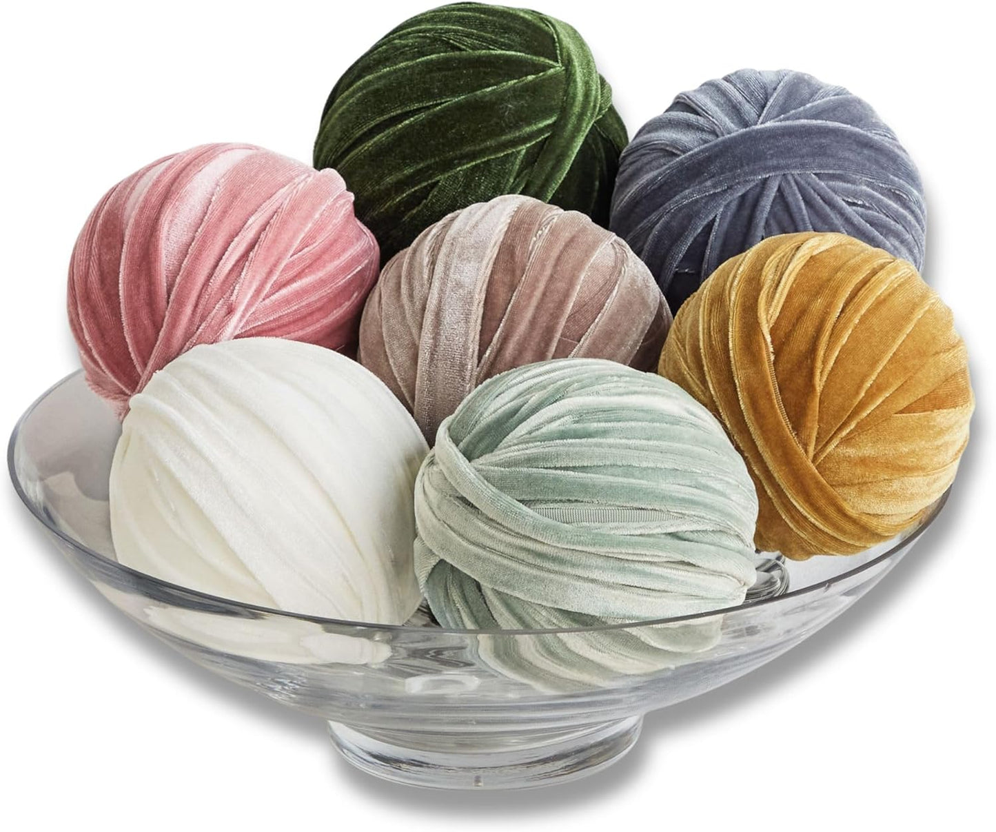 Velvet Decorative Spheres for Stylish Tablescape and Decor