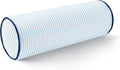 Coastal Hampton Style Bolster Pillow Cover 6x20 in - Water Resistant