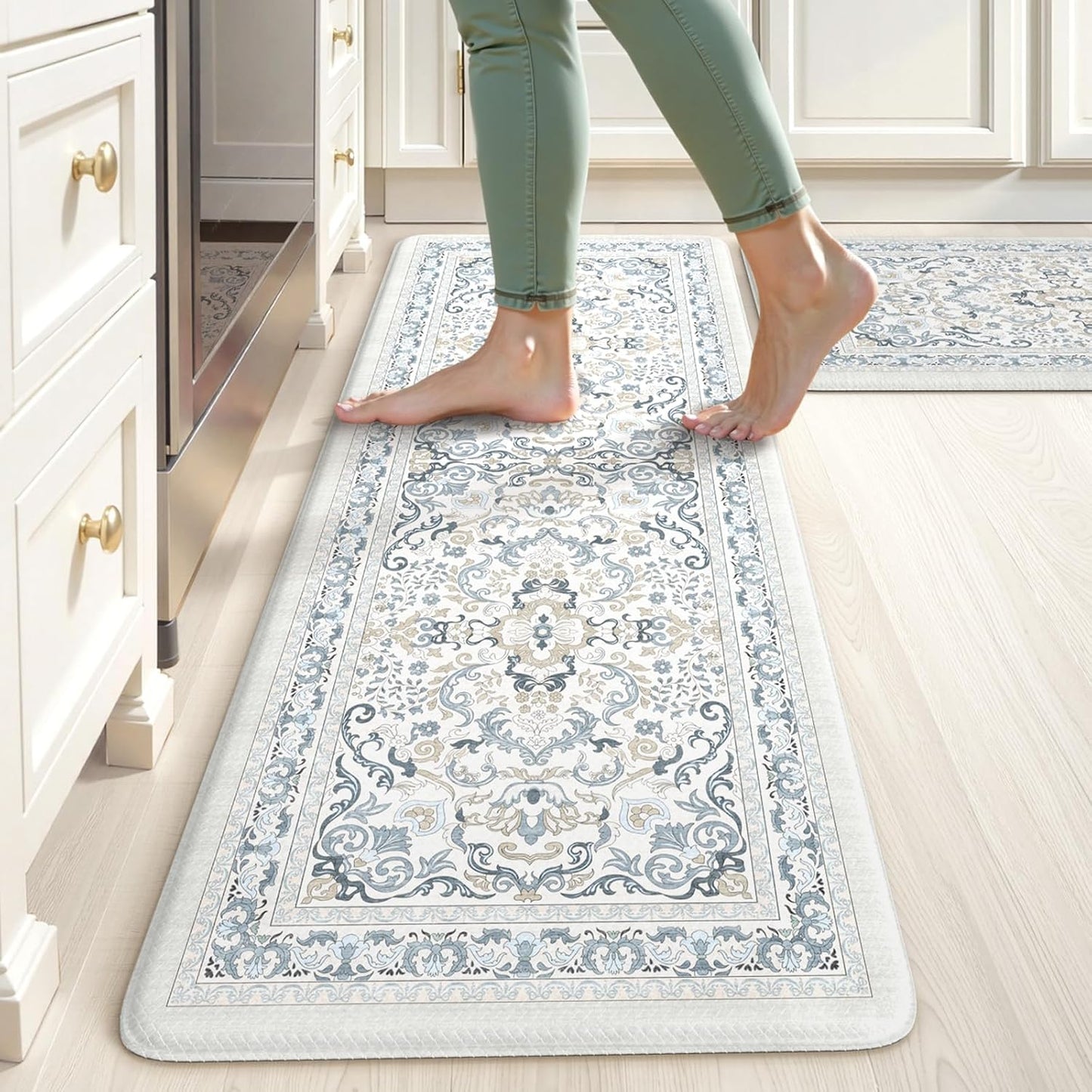 KIMODE Kitchen Floor Mats Cushioned Anti Fatigue for Comfort