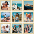 Vittanly 8x8 Picture Frames Set of 9 for Stunning Displays