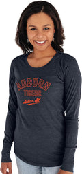 Auburn Tigers Women's Tri-Blend Long Sleeve T-Shirt Review