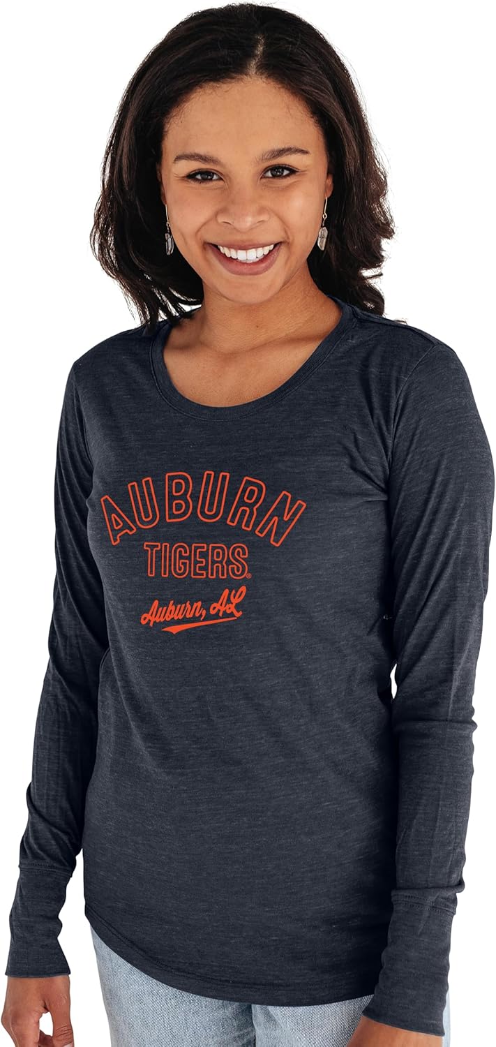 Auburn Tigers Women's Tri-Blend Long Sleeve T-Shirt Review