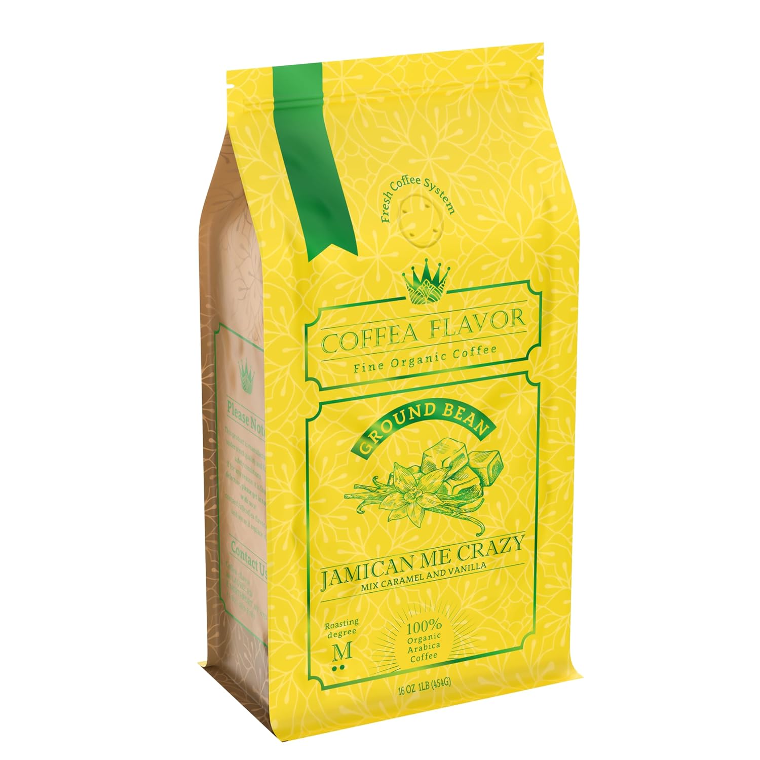 Jamaican Me Crazy Vanilla Caramel Coffee - Organic & Fair Trade