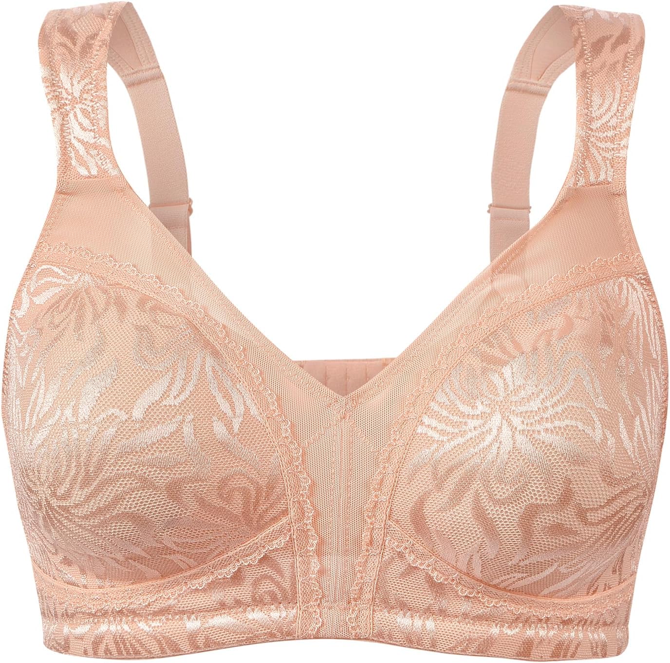 Wingslove Women's Full Coverage Non Padded Comfort Minimizer Bra