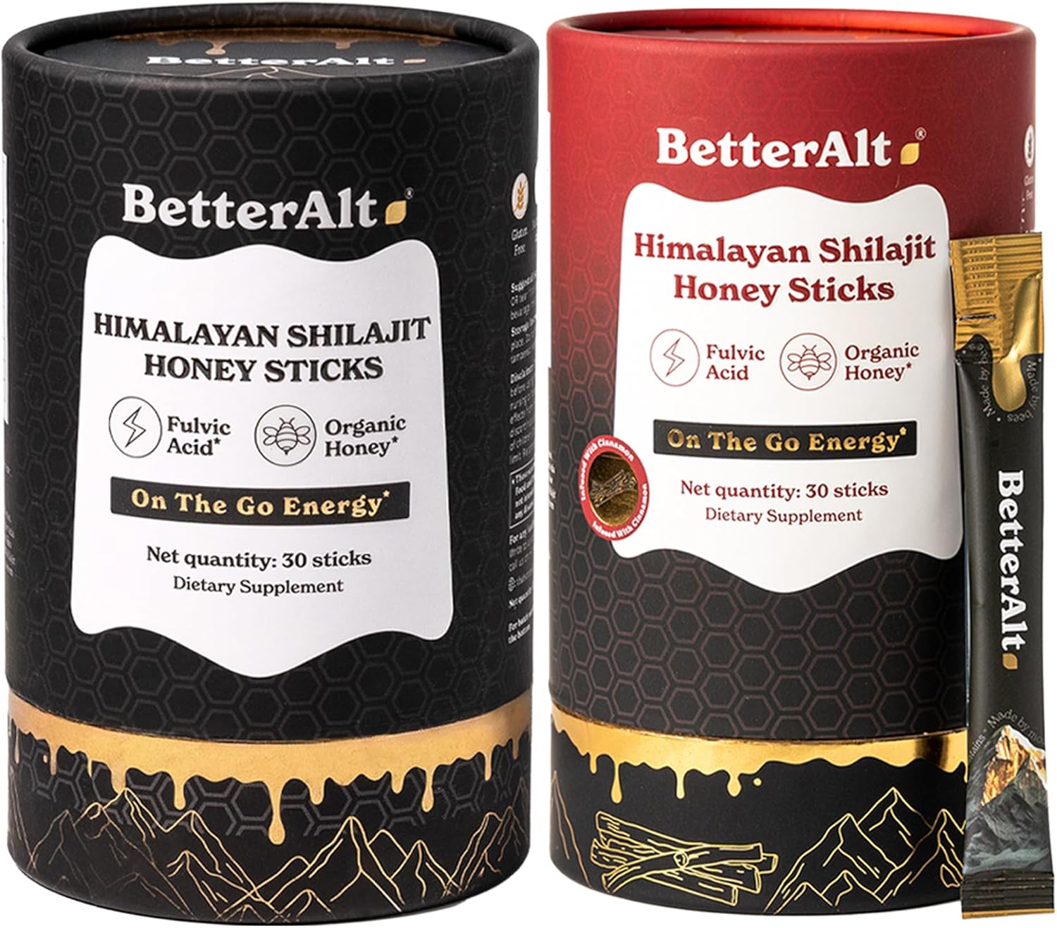Pure Himalayan Shilajit Sticks for Energy Boost & Immunity