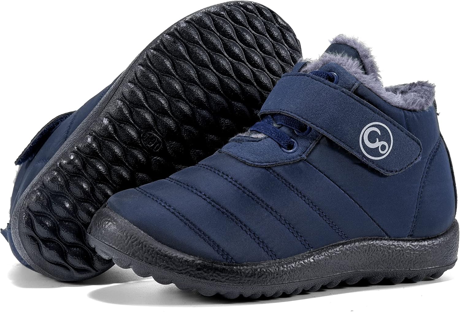 Ablanczoom Winter Snow Boots - Cozy Fur Lined Toddler Boot