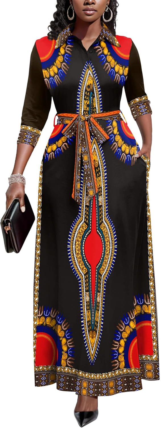 Runwind Women Church Maxi Dresses for Elegant Casual Style
