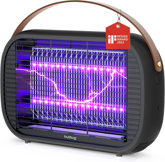 Buzbug LED Bug Zapper for Indoor and Outdoor Use, Durable Design